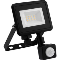 Reflektor LED 20W 1700lm 4000K IP65 černý se senzorem SOLAS