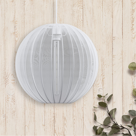 Stropní závěsné svítidlo E27 bílé JAPANDI Sanico Goldlux