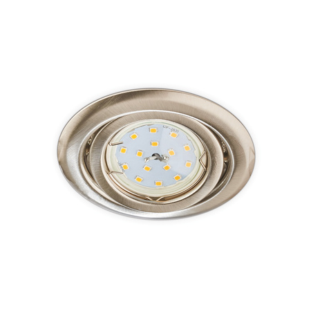 Halogenové zapuštěné bodové svítidlo GU10 Chrome Round Kobi pro zápustnou montáž