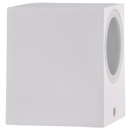 Venkovní zahradní nástěnné svítidlo s LED 1x GU10 BOSTON GOLDLUX (Polux) ALUMINIUM White