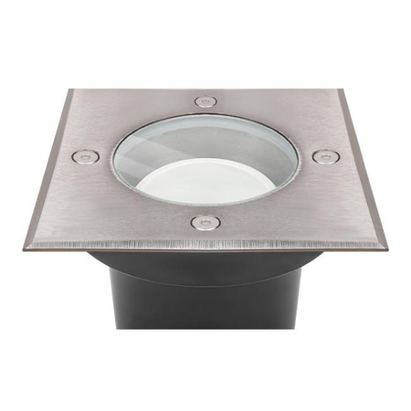 LED GU10 čtvercové zemní zahradní svítidlo IP66 IK09