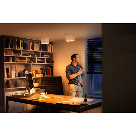 Stropní svítidlo LED Spot Pillar White 2x5W CCT PHILIPS HUE Bluetooth Zigbee + stmívač