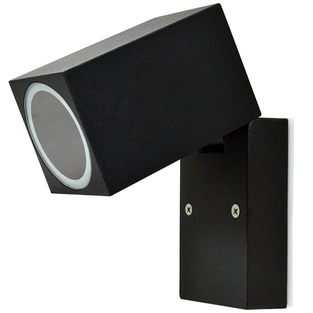 LED zahradní nástěnné svítidlo GU10 BOSTON GOLDLUX (Polux) MOVABLE BLACK