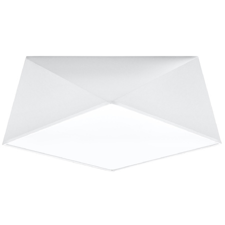 Stropní svítidlo LED Plafond HEXA 2xE27 Čtvercové svítidlo 35cm bílé SOLLUX