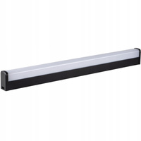 LED nástěnné a stropní svítidlo koupelnové svítidlo 23W 4000K IP44 100cm černá KANLUX