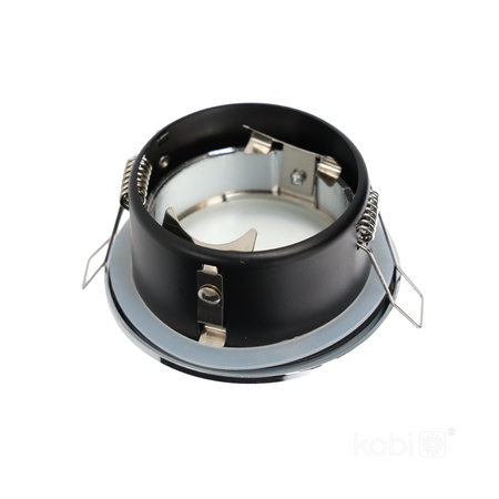 Halogenové zapuštěné bodové svítidlo GU10 Chrome Round Kobi pro zápustnou montáž