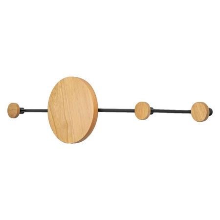 Nástěnné svítidlo s LED věšákem na oblečení 6W 80lm 3000K Warm Black Decor Ledvance