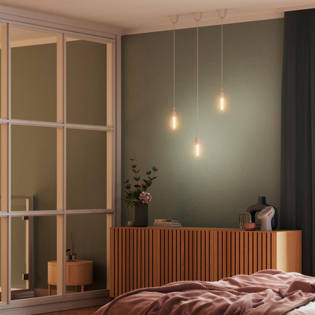 E27 závěsné stropní svítidlo bílé Vintage 1906 kyvadlo Ledvance