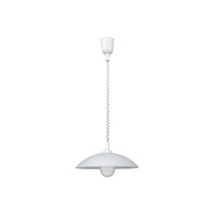Stropní závěsné svítidlo E27 White Classic Round Rabalux