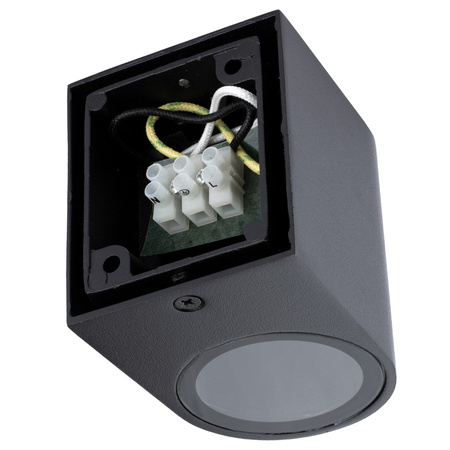 Zahradní nástěnná lampa GU10, Černá ALLIUM LUMILED