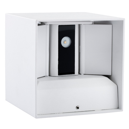 LED zahradní nástěnné svítidlo Venkovní fasádní svítidlo 2x3W 4000K Nastavitelné nahoru a dolů Bílá