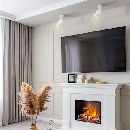 Přisazené svítidlo Stropní svítidlo LED trubice GU10 bílá VIDEX