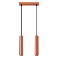 Stropní závěsné svítidlo Overhanging Tuba Spot 2x GU10 Ochre Red Lagos Ocean Green SL.1490 Sollux