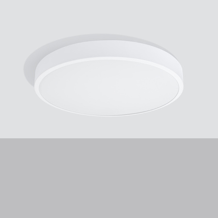 Stropní svítidlo Plafond ONYX 60 LED 65W 3000K 5177lm bílé Minimalistické SOLLUX