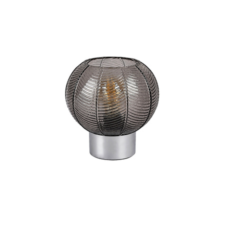 Stolní noční lampa Dekorativní E27 Chrom Moderní Monet Rabalux