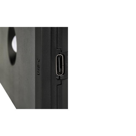 LED dobíjecí lampa 1W 170lm 3000/4000/6500K CCT 180° se senzorem pohybu Stmívatelná černá Wolf Masterled