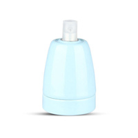 Závěsné svítidlo E27 Porcelánové modré stínítko VT-799 V-TAC