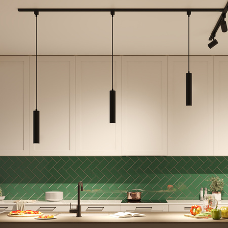 Adaptér pro jednofázové přípojnice LED osvětlení černý EasyLink Philips