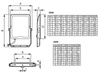 LED reflektor 50W 6000lm 3000K/4000K/6500K IP65 se senzorem pohybu černý PHILIPS LEDINAIRE