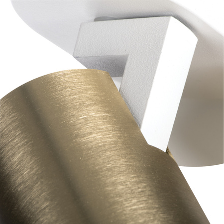 Nástěnné svítidlo Stropní svítidlo Nastavitelné LED GU10 Round White Gold Laurin Kanlux