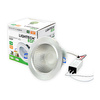 Stropní svítidlo 15W zapuštěné LED DOWNLIGHT DEEP kulaté 4000K 1200lm Stříbrné
