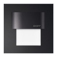 LED schodišťové svítidlo 0.4W 4000K 10V DC IP66 matná černá TANGO MINI STICK Skoff