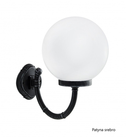 Venkovní zahradní fasádní svítidlo LED nástěnné svítidlo klasické koule K 3012/1/K 300 P E27 Su-Ma