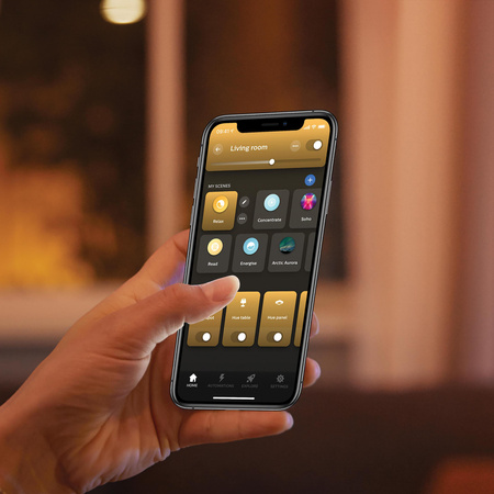 LED žárovka E27 A60 8,1W = 75W 1100lm 1800-20000K CCT SMART Smart Bluetooth ZigBee White Ambiance Philips HUE