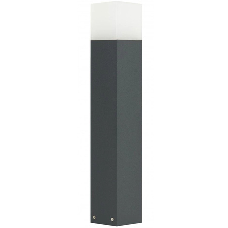 Venkovní stojací zahradní lampa POST Cube CB-580 DG E27 58cm Su-Ma