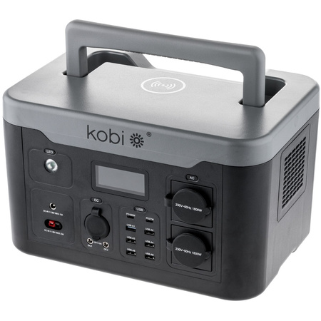 Energy Bank Powerbox Přenosná mobilní napájecí stanice 1800W Premium KOBI