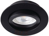 Halogenová bodová LED dioda GU5,3 Round Black Dalla Kanlux pro vestavbu pod omítku