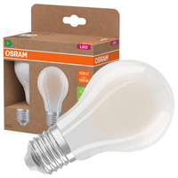 2x LED žárovka A60 E27 7,2W = 100W 1521lm 4000K Neutrální 320° vlákno CLASSIC ENERGETICKÁ ÚSPORNOST Osram