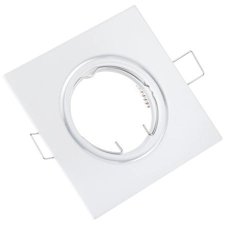 Halogenová Podhledové svítidlo GU10, MR16 Nastavitelná Čtvercová Bílý Plech PICTOR LUMILED