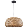 E27 Béžový bambus BAMBOO NATURAL Sanico Goldlux Závěsné svítidlo
