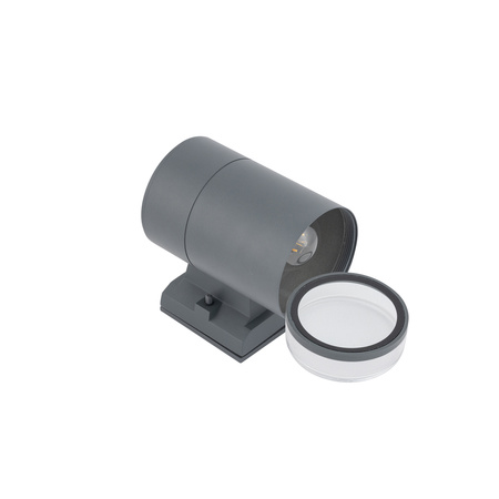 Venkovní zahradní lampa E27 grafitová Povrchová montáž E27 grafitová Vodotěsná IP44 Moderní ROCK PRO 10686 Nowodvorski