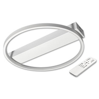 Kulaté stropní svítidlo PLAFON LED lustr 33W 3000K-6500K bílá + dálkový ovladač