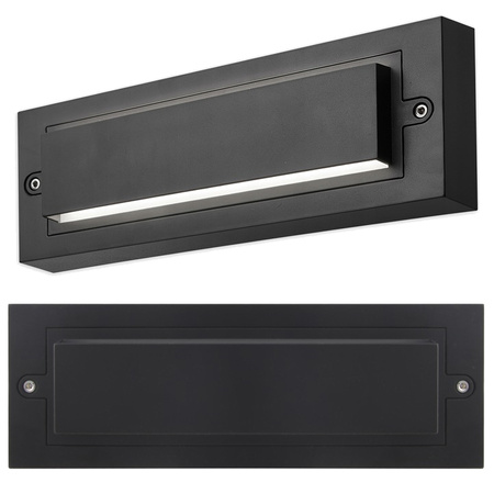 Zahradní nástěnné svítidlo Elevation LED nástěnné svítidlo 6W BLACK TINA