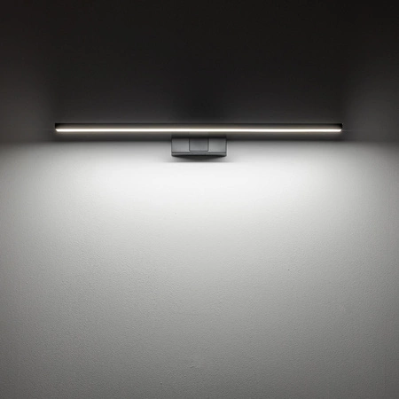 Nástěnné svítidlo LED 12W 900lm 4000lm Neutrální černá Vodotěsné Koupelna IP44 Moderní CEZANNE LED M 10677 Nowodvorski