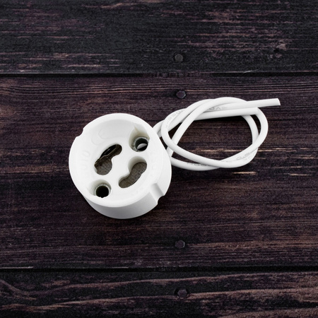 10x keramická patice pro žárovky LED GU10