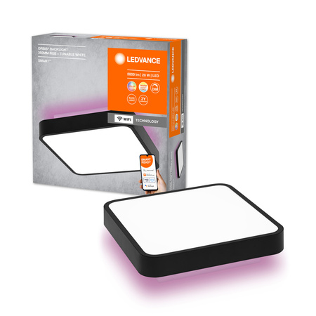 LED stropní svítidlo ORBIS DOWNLIGHT 28W 2800lm CCT RGB 35cm SMART+ WIFI LEDVANCE