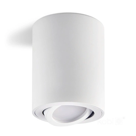 Halogenové bodové svítidlo pro povrchovou montáž GU10 Round White OH36 Kobi