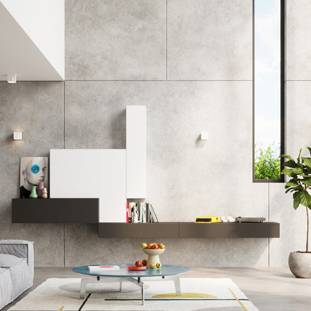 Nástěnné svítidlo LED PIXAR G9 Upstairs Downstairs Cube White SOLLUX