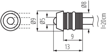 OYO LED bodové světlo Accent 5 kusů 6000-8000K IP68 Kanlux