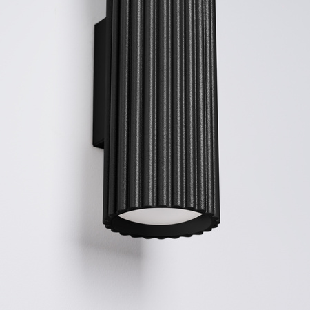 Nástěnné svítidlo Reflektor Tuba Spot 2x GU10 Black Carbon Deep Space SL.1649 Sollux