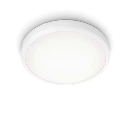 Plafond LED pro povrchovou montáž DORIS 17W 4000K IP44 31cm PHILIPS White