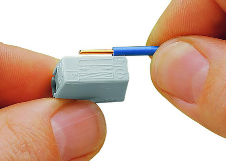 100x konektor osvětlení Rychlokonektor WAGO 224-112 pro KABEL 0.5-2.5 mm