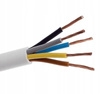 Drátový kabel OWY H05VV-F 300/500V 5x4mm Bílý 1m EL.KABEL