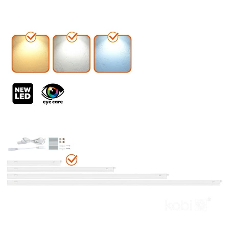 LED svítidlo pod nábytek 4W 400lm CCT White Kobi