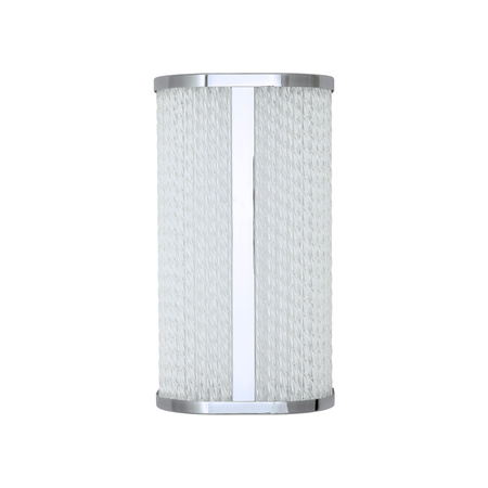 Nástěnné svítidlo LED 15W 1000lm 4000lm Neutrální chrom Vodotěsné Koupelna IP44 Moderní PALMAS LED 10729 Nowodvorski