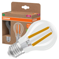 2x LED žárovka A60 E27 5W = 75W 1055lm 4000lm Neutrální 320° vlákno CLASSIC ENERGETICKÁ ÚSPORNOST Osram